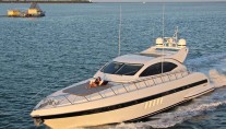 Yacht DEFIANCE -  Running Shot